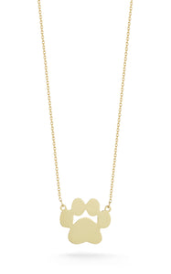 Paw Print Necklace